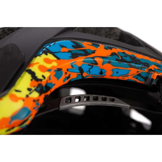 CASCA CUBE HELMET BADGER BLACK SPLASH M (56-59) CASCA CUBE HELMET BADGER BLACK SPLASH M (56-59)