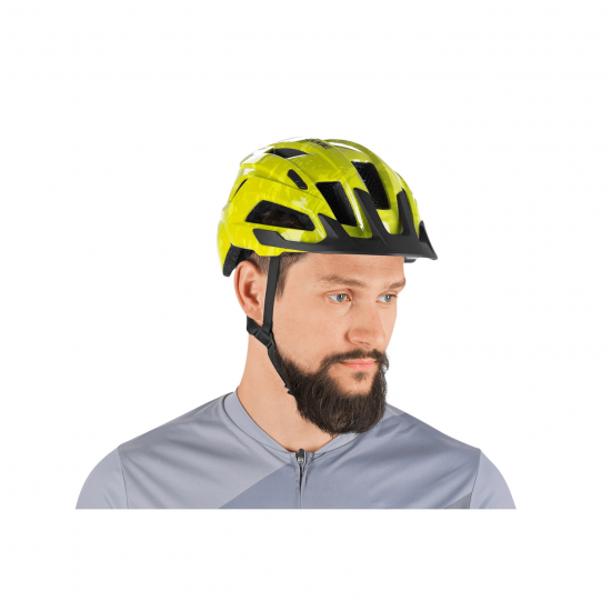 CASCA CUBE HELMET STEEP GLOSSY CITRONE M (52-57cm)
