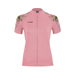 TRICOU CUBE ATX WS JERSEY FULL ZIP CMPT S/S CORAL M