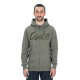 HANORAC CUBE ORGANIC ZIP HOODIE OLIVE M