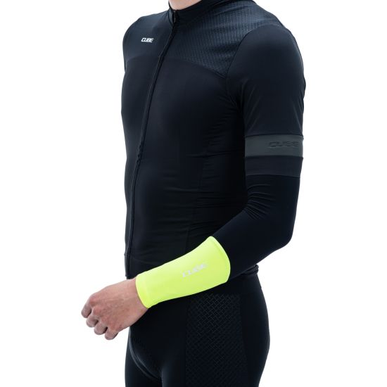 INCALZITOARE BRATE CUBE ARM WARMERS SAFETY NEON YELLOW M/L INCALZITOARE BRATE CUBE ARM WARMERS SAFETY NEON YELLOW M/L