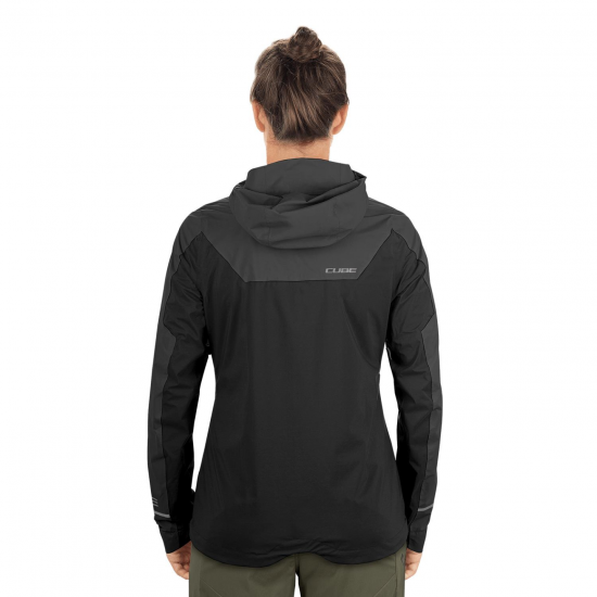 JACHETA CUBE AM WS STORM JACKET NEGRU GRI M (38)