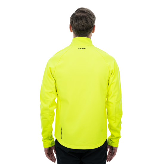 JACHETA CUBE ATX SOFTSHELL SAFETY NEON YELLOW M JACHETA CUBE ATX SOFTSHELL SAFETY NEON YELLOW M