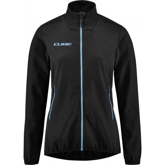 JACHETA CUBE ATX WS SOFTSHELL CMPT BLACK/BLUE S JACHETA CUBE ATX WS SOFTSHELL CMPT BLACK/BLUE S