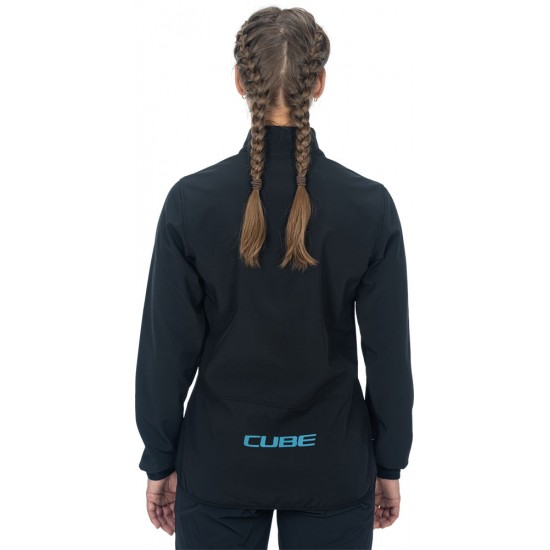 JACHETA CUBE ATX WS SOFTSHELL CMPT BLACK/BLUE S JACHETA CUBE ATX WS SOFTSHELL CMPT BLACK/BLUE S