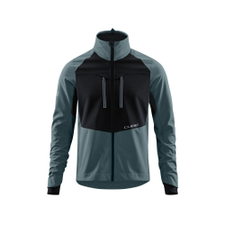 JACHETA CUBE BLACKLINE SOFTSHELL JACKET SAFETY BLACK N GREY S