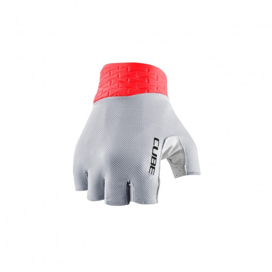 MANUSI CUBE PERFORMANCE SHORT FINGER GREY RED XL MANUSI CUBE PERFORMANCE SHORT FINGER GREY RED XL