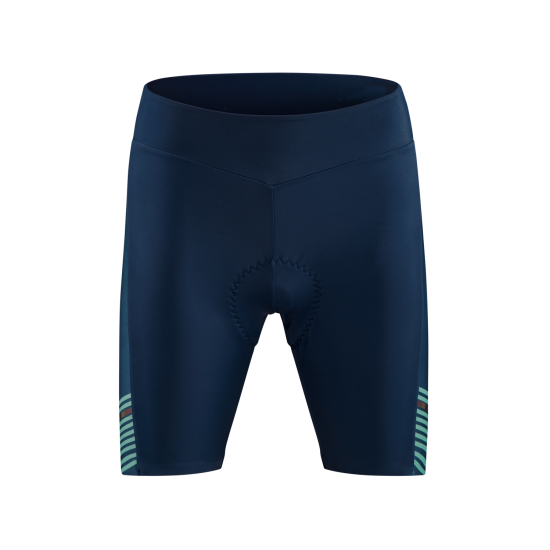 PANTALONI CICLISM CUBE TEAMLINE WS BIB SHORTS BLUE MINT M