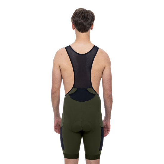 PANTALONI CUBE BLACKLINE BIB SHORTS CARGO OLIVE M PANTALONI CUBE BLACKLINE BIB SHORTS CARGO OLIVE M