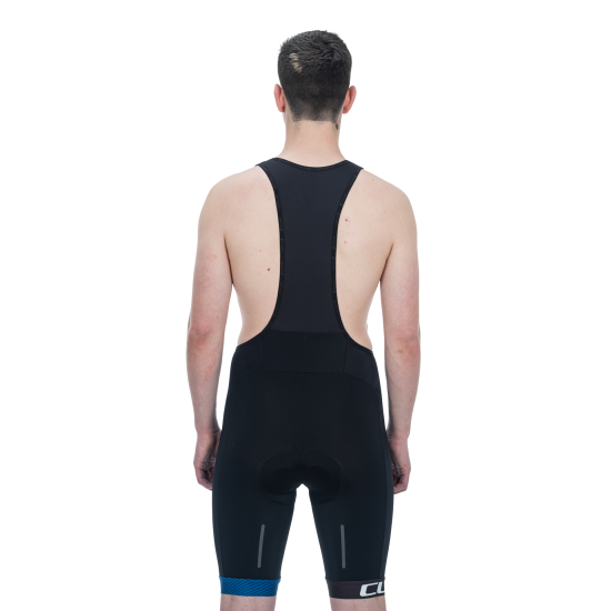 PANTALONI CUBE TEAMLINE BIB SHORTS BLACK BLUE L PANTALONI CUBE TEAMLINE BIB SHORTS BLACK BLUE L