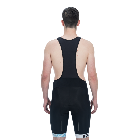 PANTALONI CUBE TEAMLINE BIB SHORTS BLACK WHITE M PANTALONI CUBE TEAMLINE BIB SHORTS BLACK WHITE M