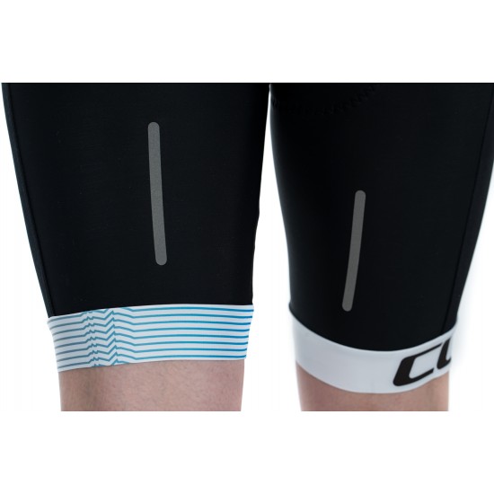 PANTALONI CUBE TEAMLINE BIB SHORTS BLACK WHITE M PANTALONI CUBE TEAMLINE BIB SHORTS BLACK WHITE M