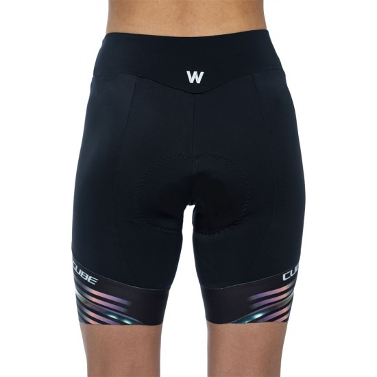 PANTALONI CUBE TEAMLINE WS CYCLE BLACK/VIOLET M PANTALONI CUBE TEAMLINE WS CYCLE BLACK/VIOLET M