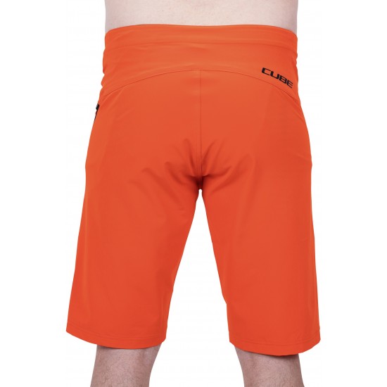 PANTALONI CUBE VERTEX LIGHTWEIGHT BAGGY SHORTS ORANGE L PANTALONI CUBE VERTEX LIGHTWEIGHT BAGGY SHORTS ORANGE L