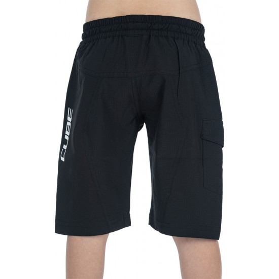 PANTLAONI CUBE TEAMLINE BAGGY ROOKIE BLACK/WHITE L PANTLAONI CUBE TEAMLINE BAGGY ROOKIE BLACK/WHITE L