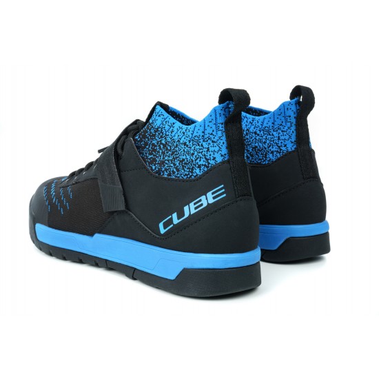 PANTOFI CICLISM CUBE SHOES GTY STRIX Black Blue 44