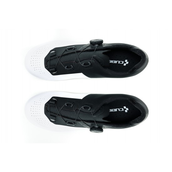 PANTOFI CICLISM CUBE SHOES RD SYDRIX PRO Black White 45 PANTOFI CICLISM CUBE SHOES RD SYDRIX PRO Black White 45
