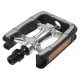PEDALE CUBE RFR COMFORT RACE Negru/argintiu PEDALE CUBE RFR COMFORT RACE Negru/argintiu