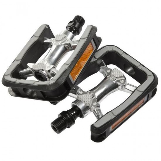 PEDALE CUBE RFR COMFORT RACE Negru/argintiu PEDALE CUBE RFR COMFORT RACE Negru/argintiu
