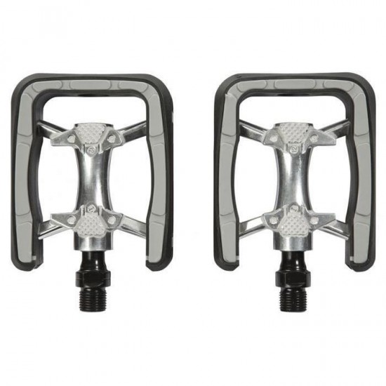 PEDALE CUBE RFR COMFORT RACE Negru/argintiu PEDALE CUBE RFR COMFORT RACE Negru/argintiu