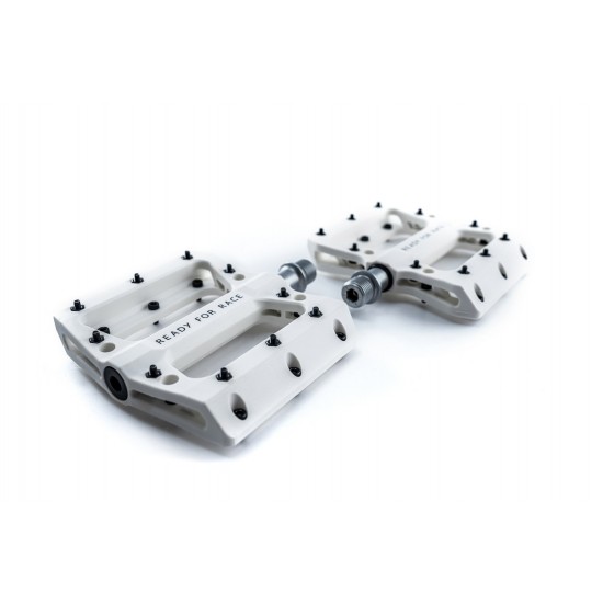 PEDALE CUBE RFR FLAT ETP Alb PEDALE CUBE RFR FLAT ETP Alb