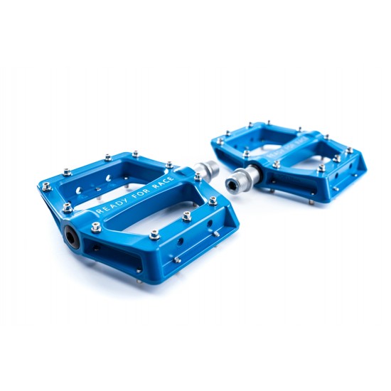 PEDALE CUBE RFR FLAT RACE Albastru