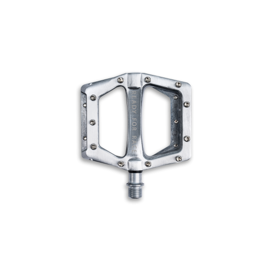 PEDALE CUBE RFR FLAT RACE Argintiu periat