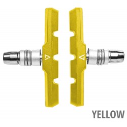 SABOTI FRANA CUBE ACID 1-PIECE REGULAR V BRAKE YELLOW SABOTI FRANA CUBE ACID 1-PIECE REGULAR V BRAKE YELLOW