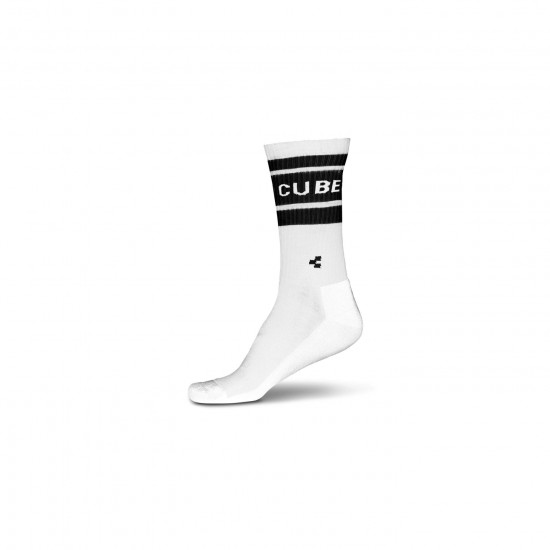 SOSETE CUBE SOCKS AFTER RACE HIGH CUT Alb Negru 40-43 SOSETE CUBE SOCKS AFTER RACE HIGH CUT Alb Negru 40-43