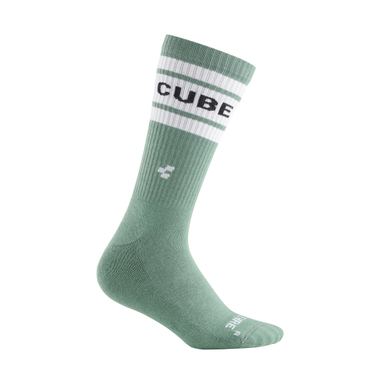 SOSETE CUBE SOCKS AFTER RACE HIGH CUT GREEN 44-47 SOSETE CUBE SOCKS AFTER RACE HIGH CUT GREEN 44-47