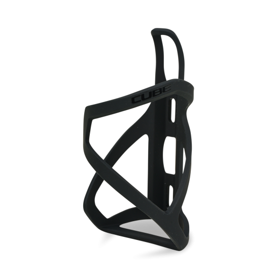 Suport Bidon CUBE Bottle Cage HPP Left-Hand Sidecage matt black n glossy black