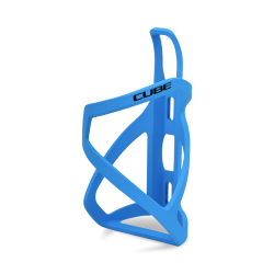 SUPORT BIDON CUBE BOTTLE CAGE HPP LEFT-HAND SIDECAGE MATT BLACK - GLOSSY BLUE SUPORT BIDON CUBE BOTTLE CAGE HPP LEFT-HAND SIDECAGE MATT BLACK - GLOSSY BLUE