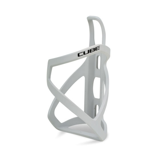 Suport Bidon CUBE Bottle Cage HPP Left-Hand Sidecage matt light grey n glossy black Suport Bidon CUBE Bottle Cage HPP Left-Hand Sidecage matt light grey n glossy black