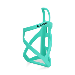 SUPORT BIDON CUBE BOTTLE CAGE HPP LEFT-HAND SIDECAGE MATT BLACK - GLOSSY MINT SUPORT BIDON CUBE BOTTLE CAGE HPP LEFT-HAND SIDECAGE MATT BLACK - GLOSSY MINT