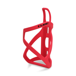 SUPORT BIDON CUBE BOTTLE CAGE HPP LEFT-HAND SIDECAGE MATT BLACK - GLOSSY RED SUPORT BIDON CUBE BOTTLE CAGE HPP LEFT-HAND SIDECAGE MATT BLACK - GLOSSY RED