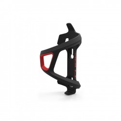 SUPORT BIDON CUBE BOTTLE CAGE HPP LEFT-HAND SIDECAGE NEGRU ROSU SUPORT BIDON CUBE BOTTLE CAGE HPP LEFT-HAND SIDECAGE NEGRU ROSU
