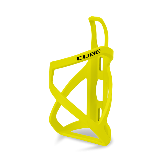 SUPORT BIDON CUBE HPP LEFT-HAND SIDECAGE Galben Neon-Negru Lucios