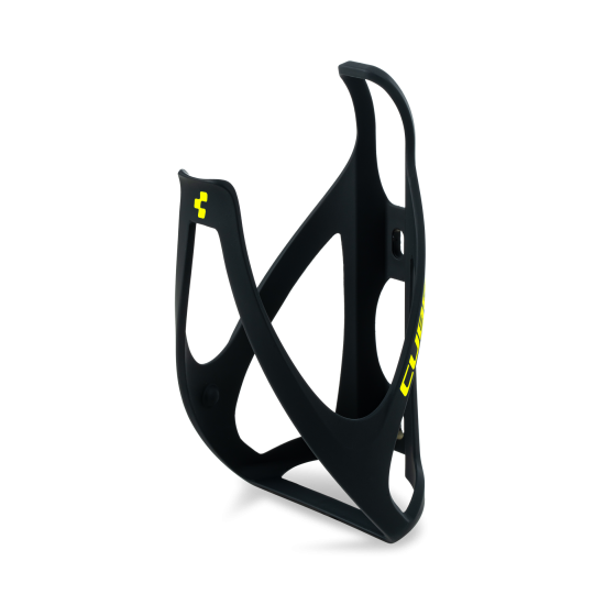 SUPORT BIDON CUBE HPP Negru-Galben Neon