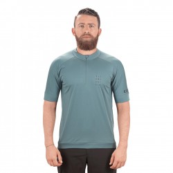 TRICOU CICLISM CUBE AM S/S DARK MINT L