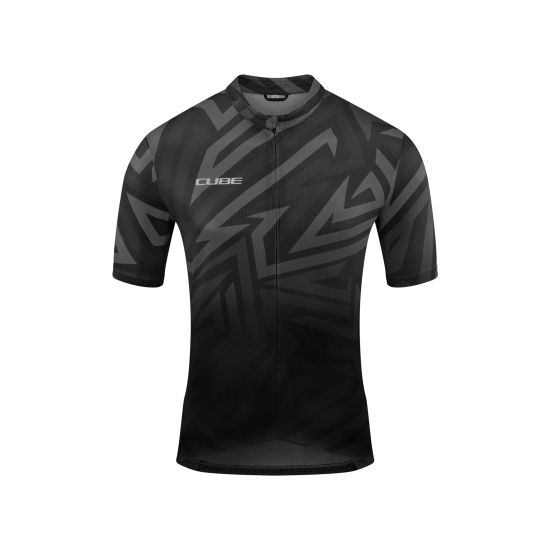 TRICOU CICLISM CUBE ATX JERSEY FULL ZIP CMPT S/S BLACK GREY L TRICOU CICLISM CUBE ATX JERSEY FULL ZIP CMPT S/S BLACK GREY L