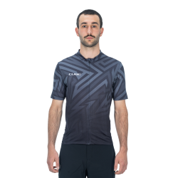 TRICOU CICLISM CUBE ATX JERSEY FULL ZIP CMPT S/S BLACK GREY L TRICOU CICLISM CUBE ATX JERSEY FULL ZIP CMPT S/S BLACK GREY L