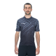 TRICOU CICLISM CUBE ATX JERSEY FULL ZIP CMPT S/S BLACK GREY M