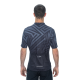 TRICOU CICLISM CUBE ATX JERSEY FULL ZIP CMPT S/S BLACK GREY M