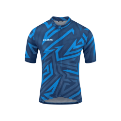 TRICOU CICLISM CUBE ATX JERSEY FULL ZIP CMPT S/S BLUE M