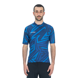TRICOU CICLISM CUBE ATX JERSEY FULL ZIP CMPT S/S BLUE M TRICOU CICLISM CUBE ATX JERSEY FULL ZIP CMPT S/S BLUE M