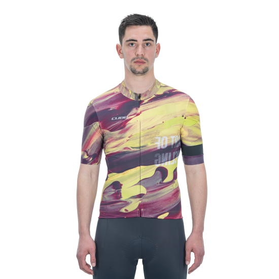 TRICOU CICLISM CUBE BLACKLINE JERSEY ART S/S PATTERN M TRICOU CICLISM CUBE BLACKLINE JERSEY ART S/S PATTERN M