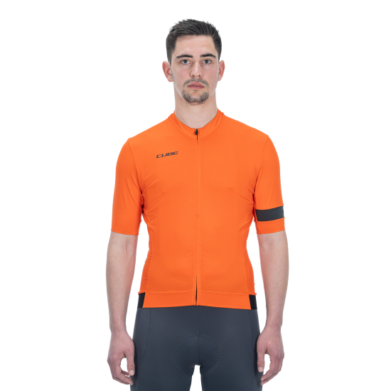 TRICOU CICLISM CUBE BLACKLINE JERSEY FLASH S/S ORANGE L