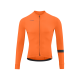 TRICOU CICLISM CUBE BLACKLINE JERSEY L/S ORANGE M