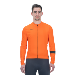 TRICOU CICLISM CUBE BLACKLINE JERSEY L/S ORANGE M