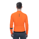 TRICOU CICLISM CUBE BLACKLINE JERSEY L/S ORANGE M